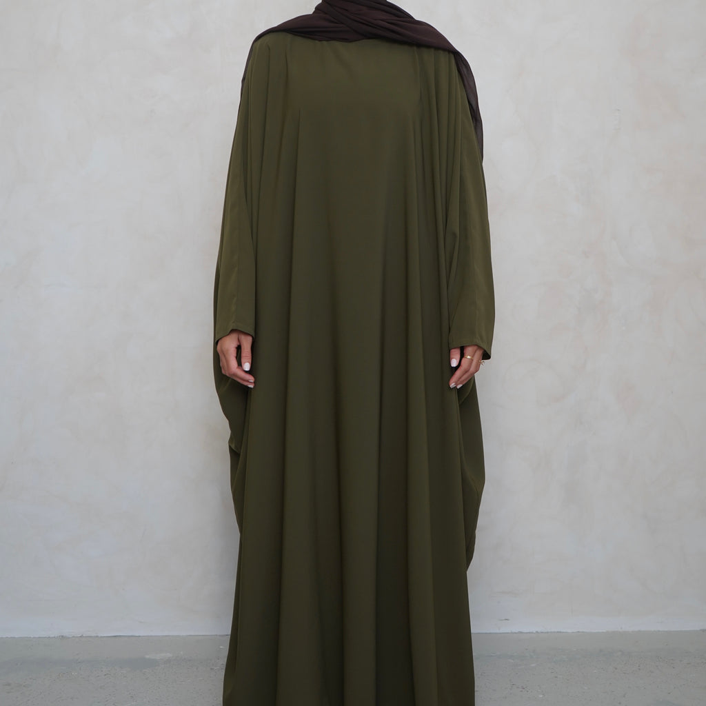Norah Batwing Olive Green