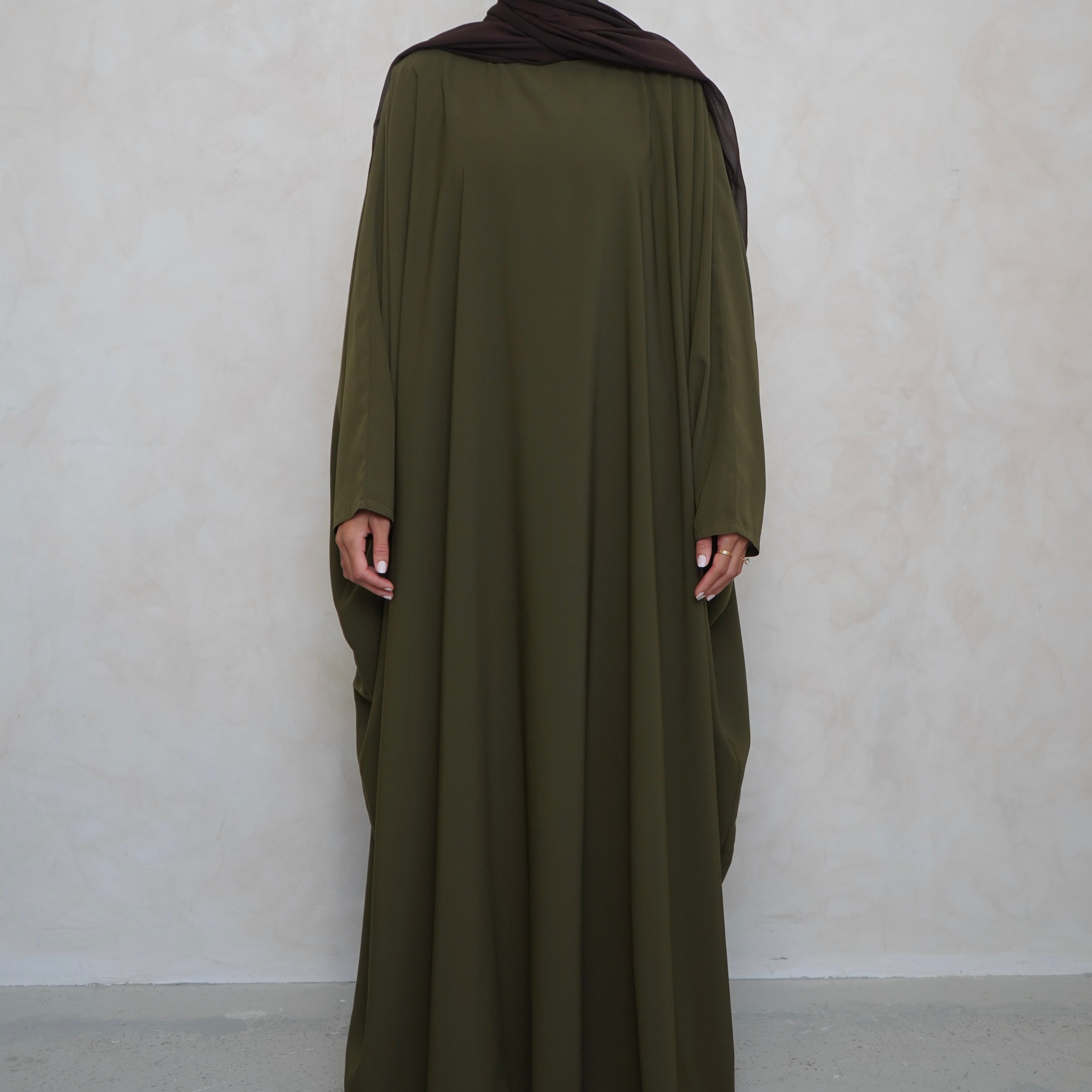 Norah Batwing Olive Green