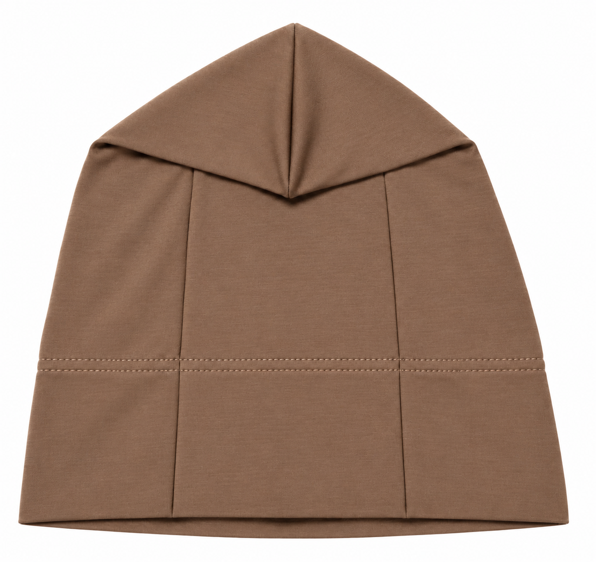Cotton Closed Headcap Mocha Brown