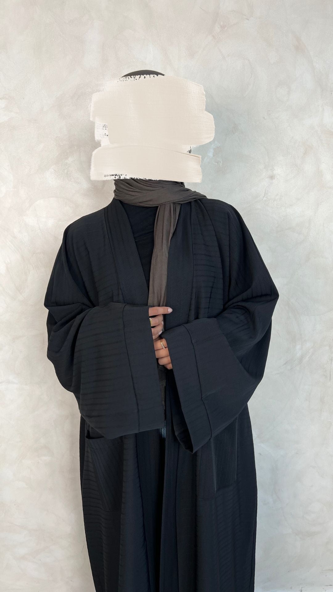 Abaya Coat Black