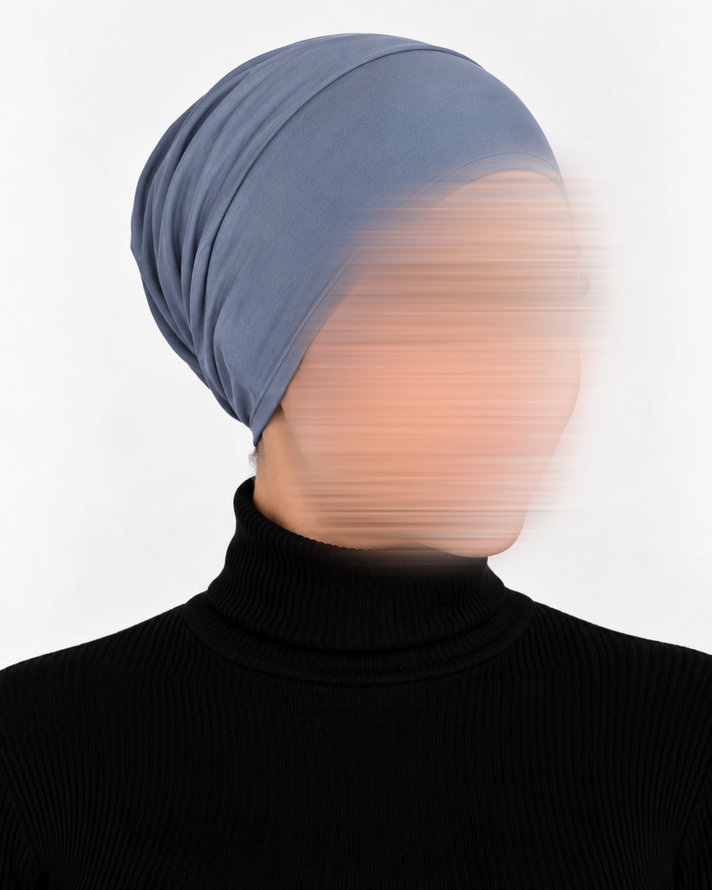 Cotton Open Ended Headcap Sky Grey