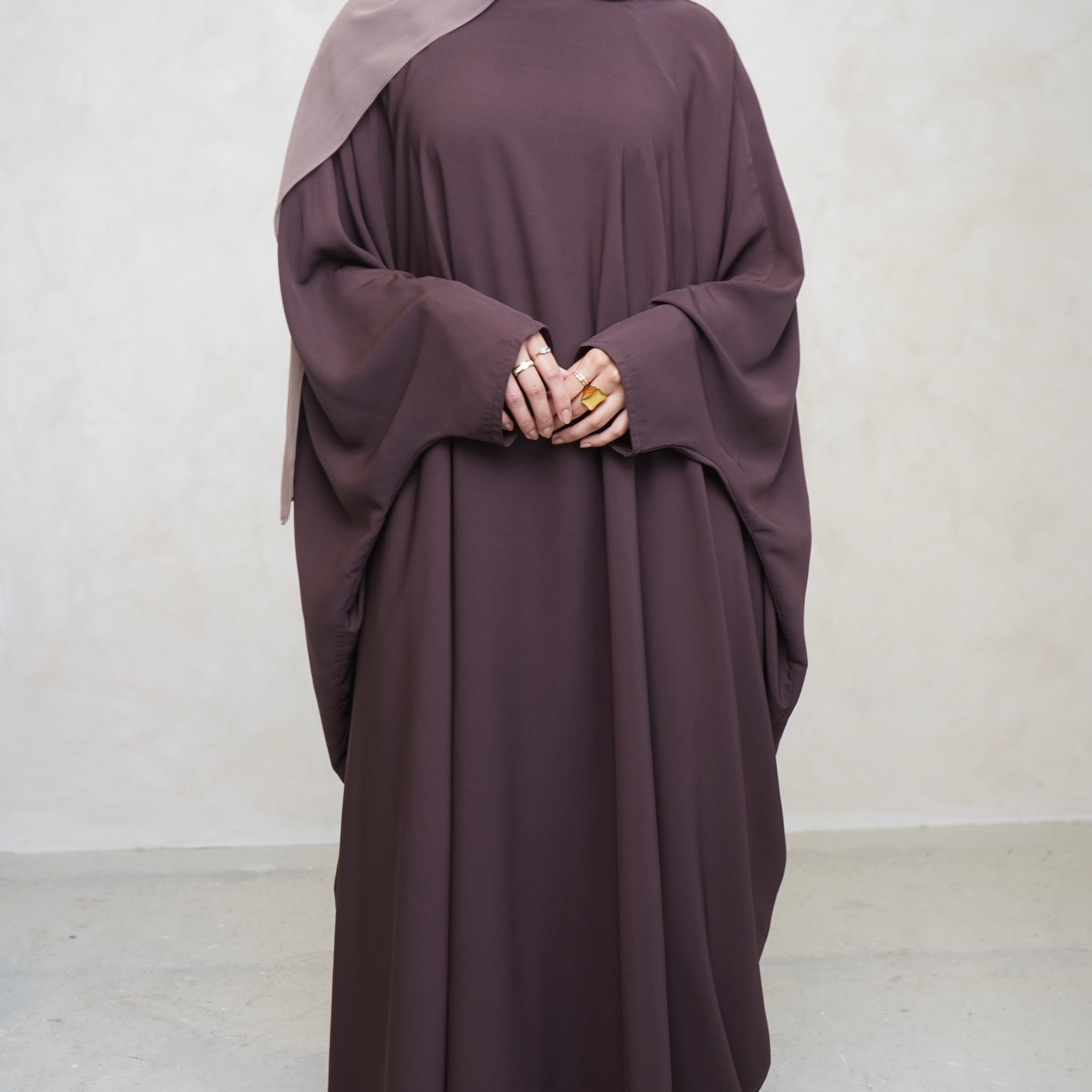 Norah Batwing Choc brown