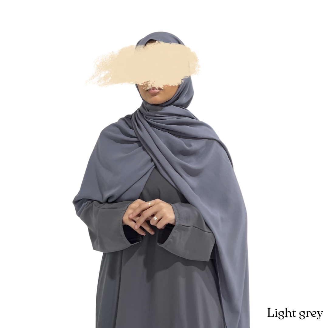 Sheila Hijab Light Grey