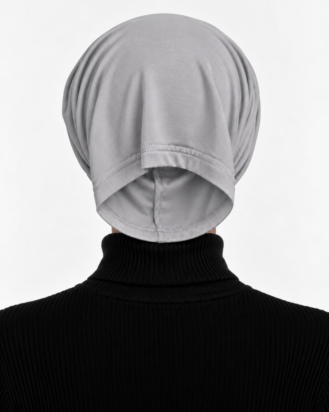 Cotton Open Ended Headcap Light Grey