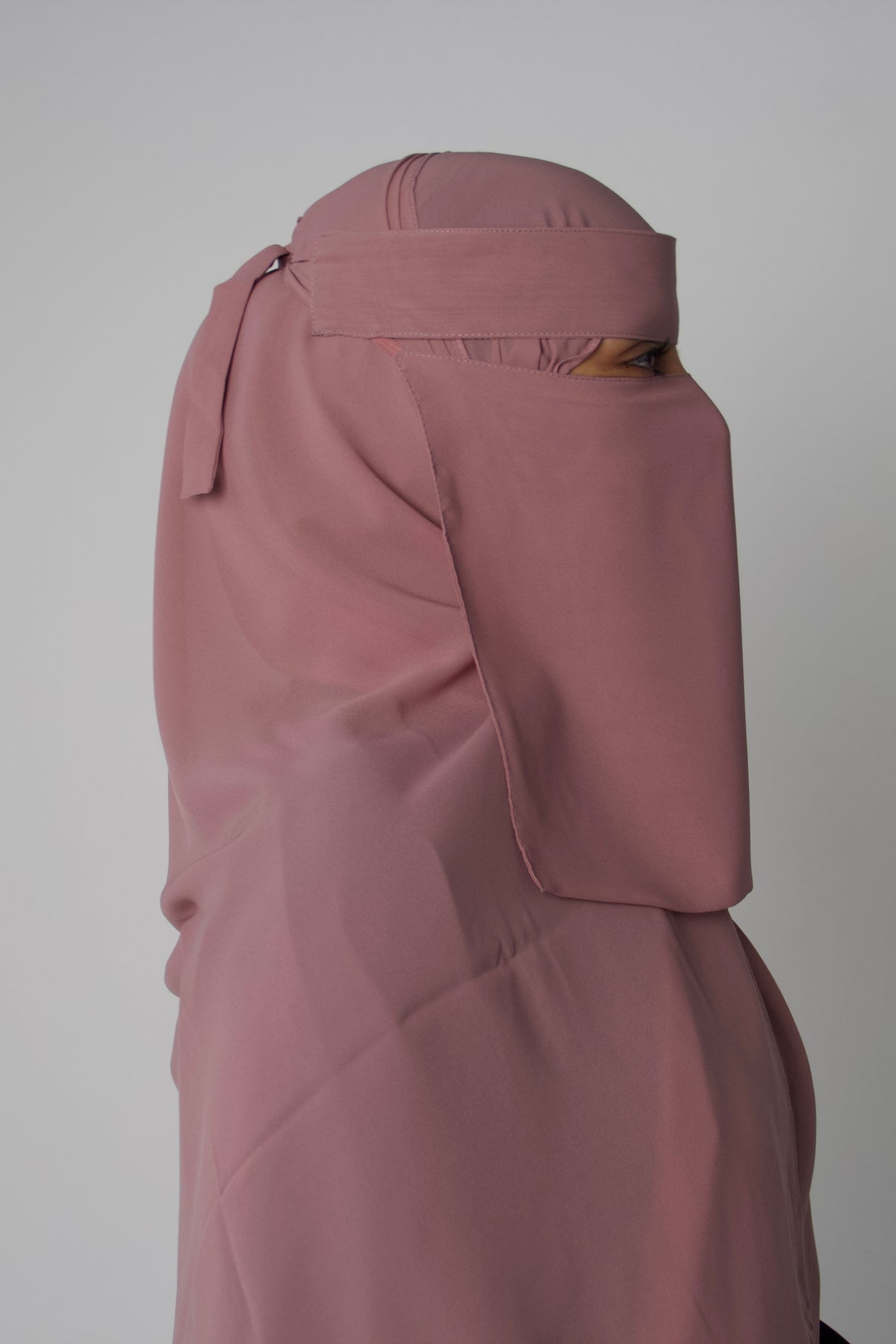 Niqab & Hijab set: dusty mauve