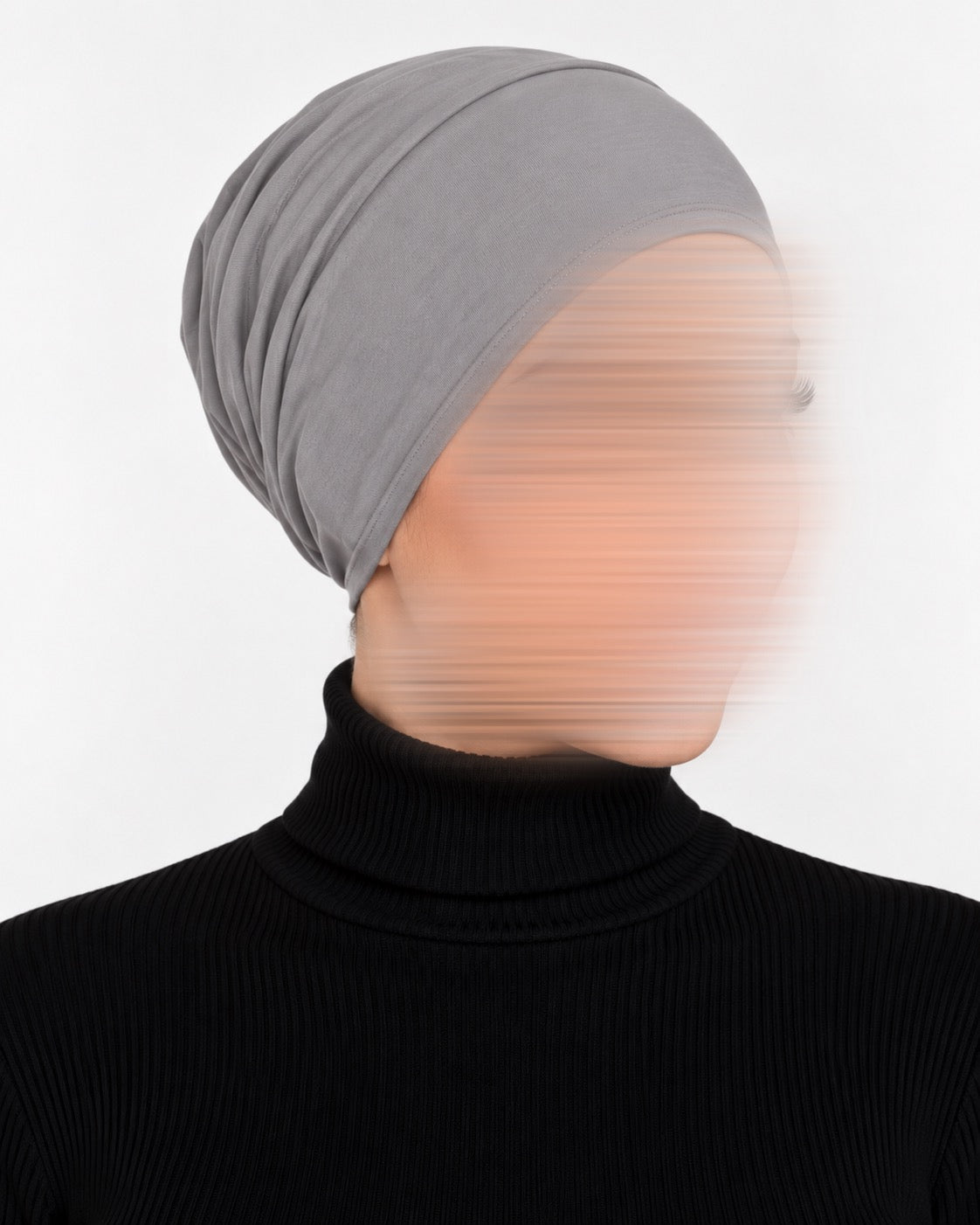 Cotton Open Ended Headcap Light Grey