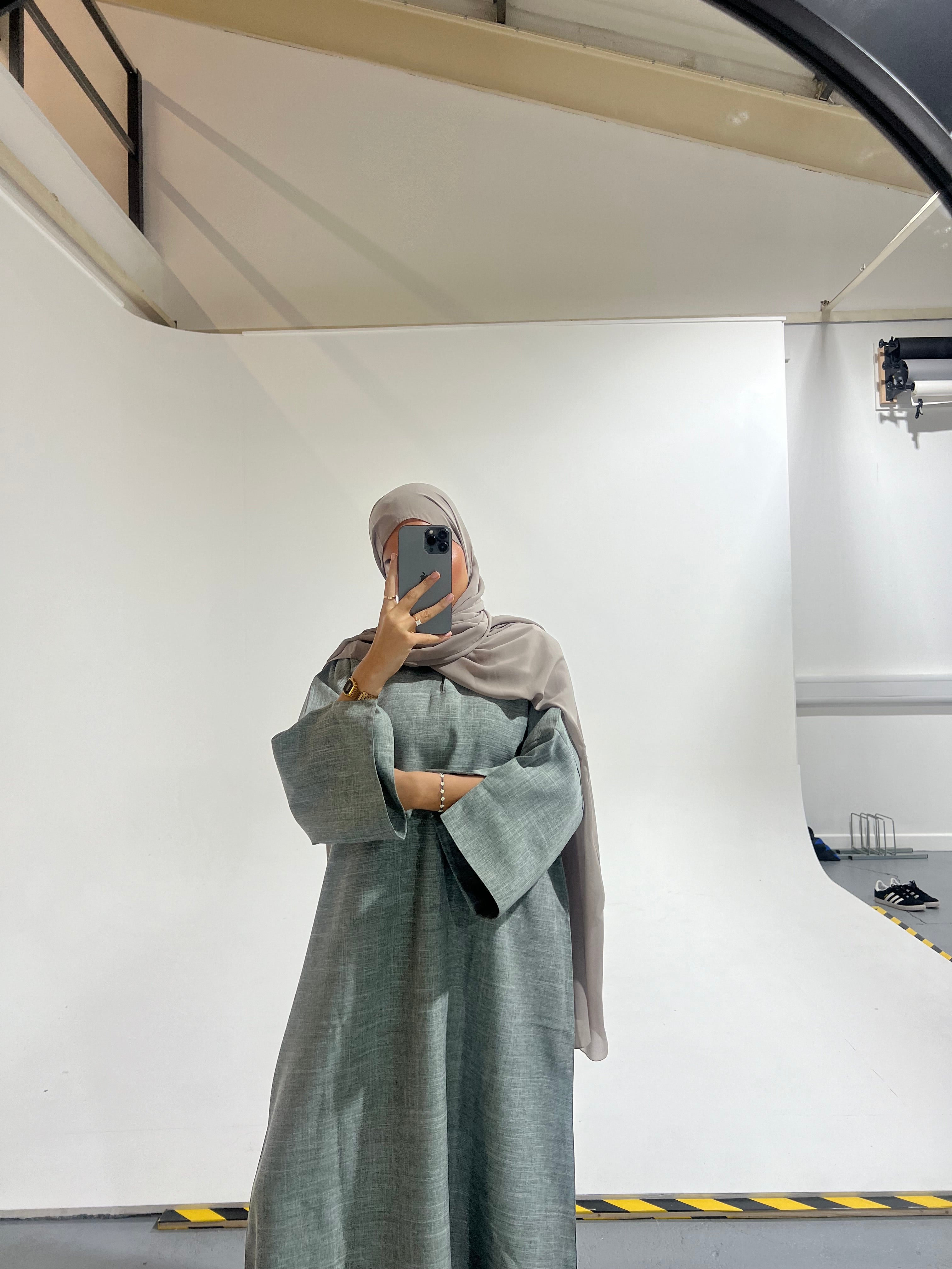 Linen 2 Piece Set Sage Green