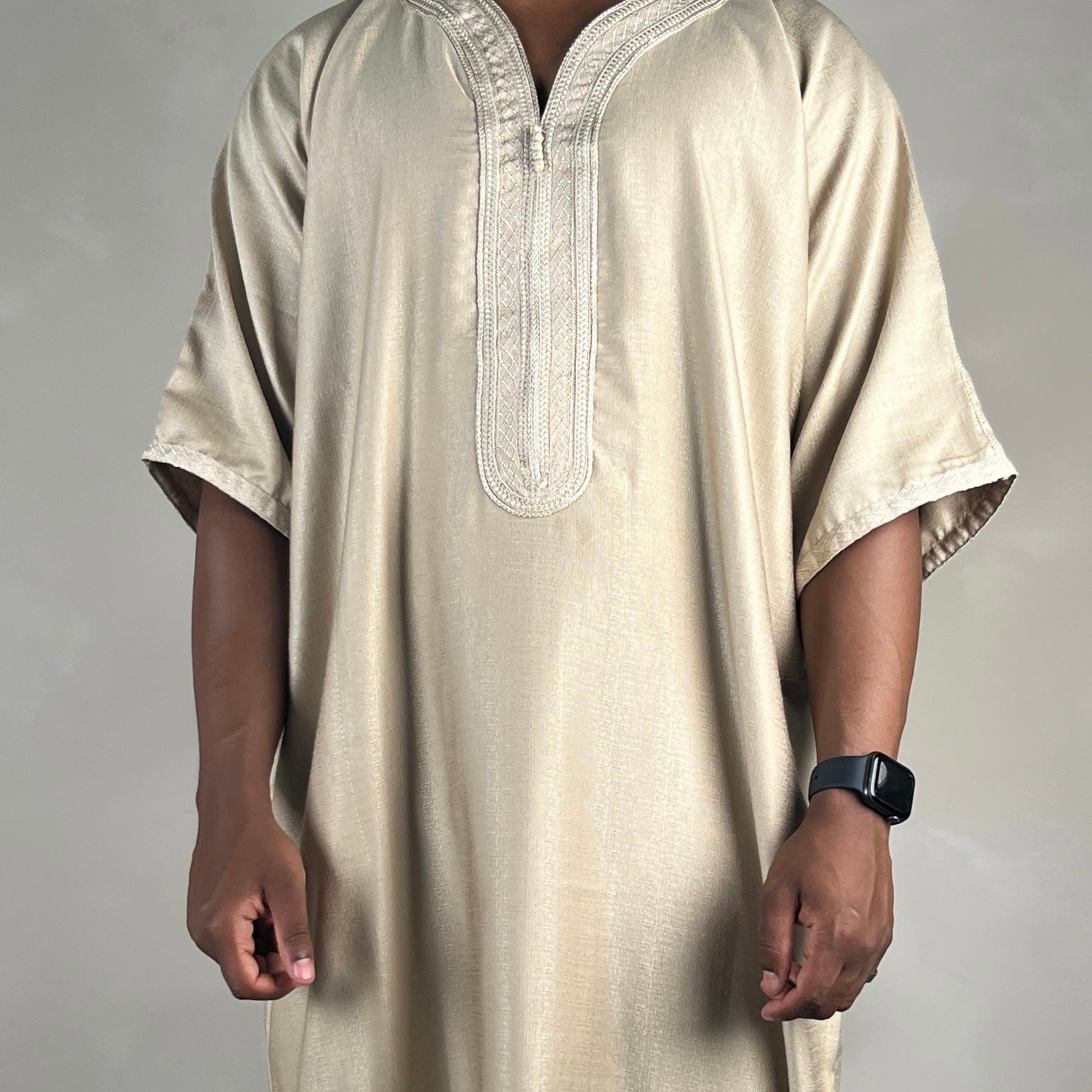 Men’s Moroccan Kaftan Cream