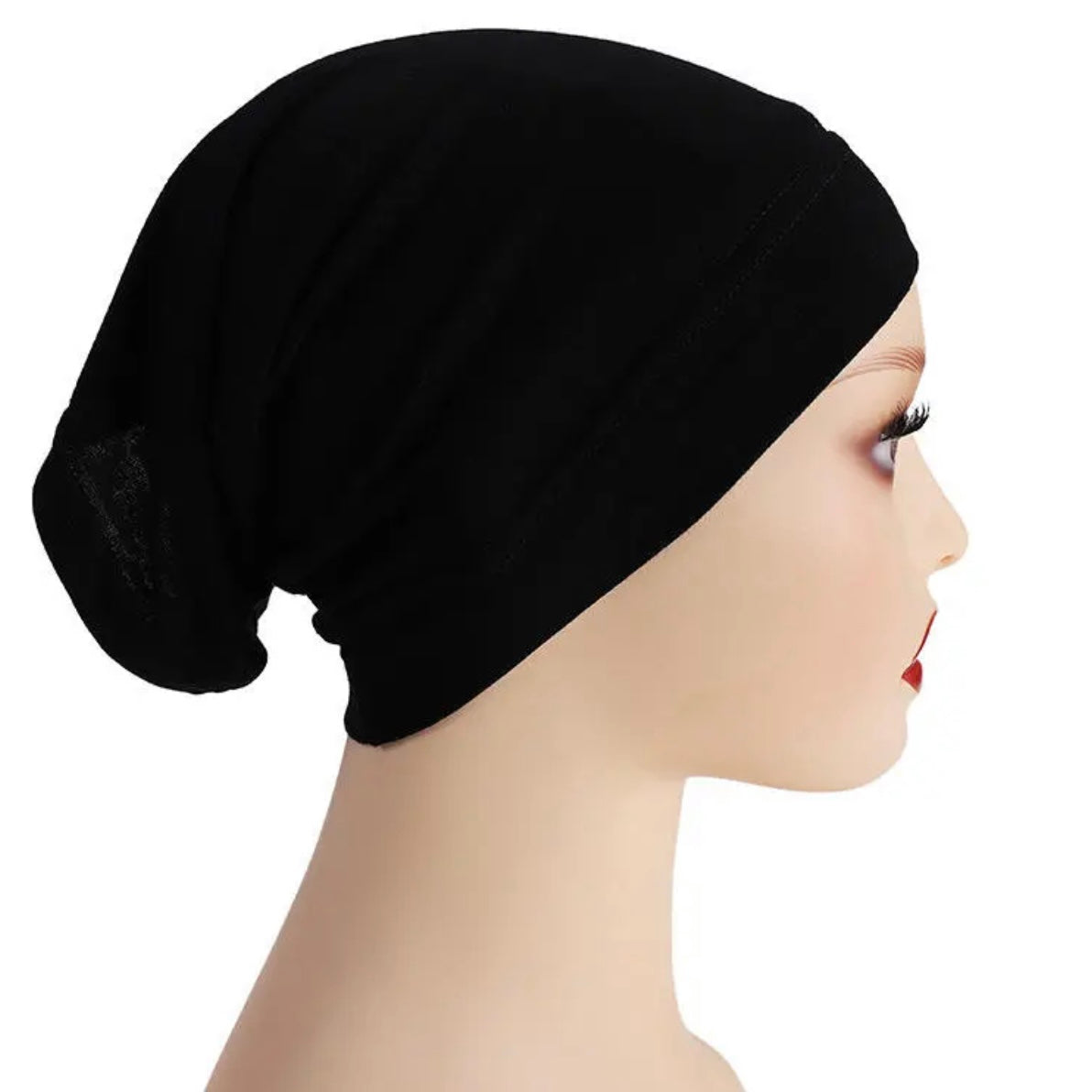 Hijab cap: Black