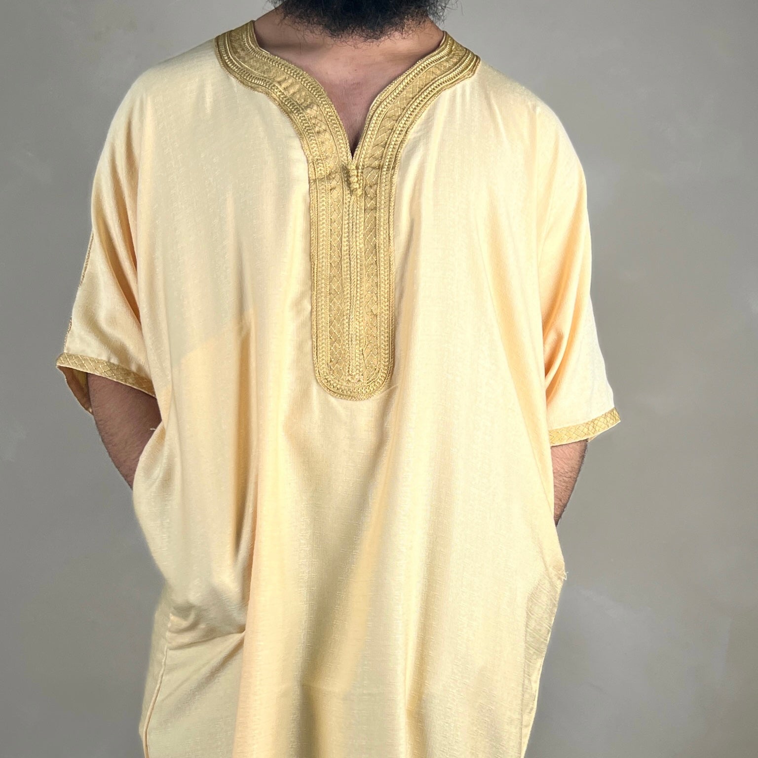 Men’s Moroccan Kaftan Gold