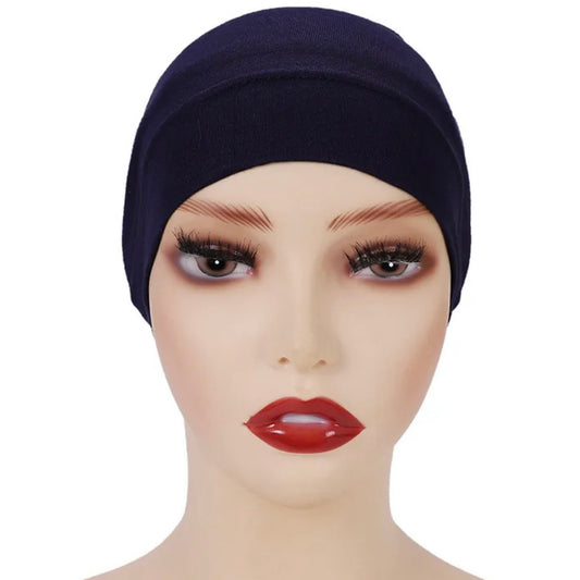 Hijab cap: Navy Blue