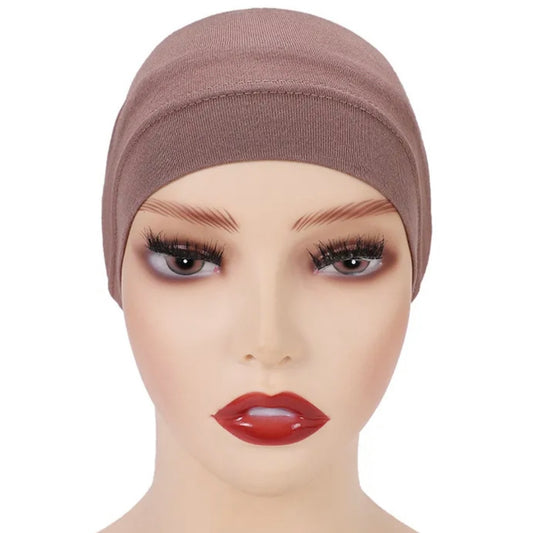 Hijab cap: Brown