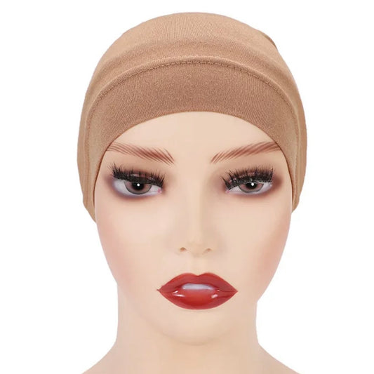 Hijab cap: Camel