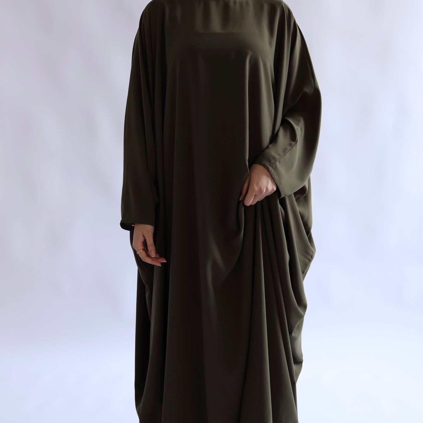Norah Batwing Olive Green