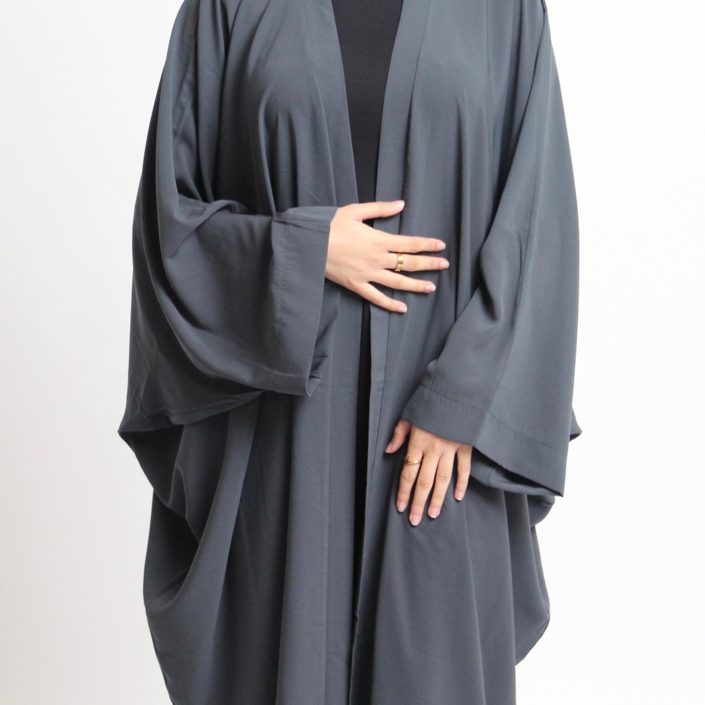Nahla’s Open Cloak Abaya Teal