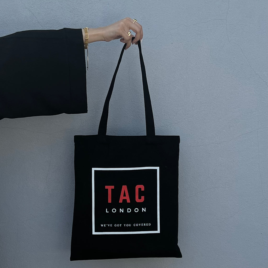Black & Red TAC Tote