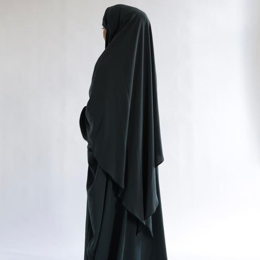 Teal Grey Khimar